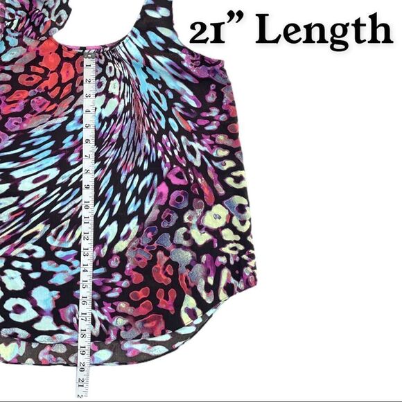 NWOT Rachel Roy Animal Print Tank Top - Picture 9 of 11